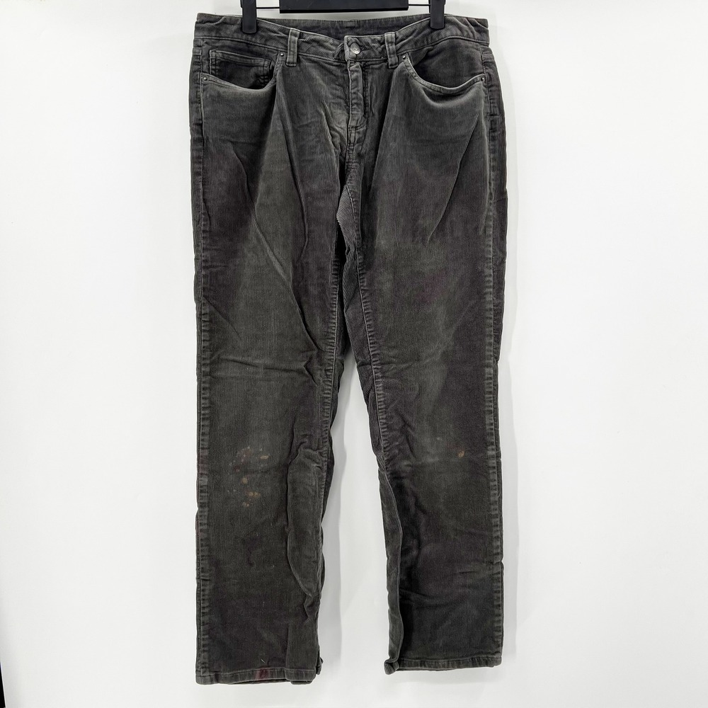 Patagonia Corduroy Pants Women Size 29 Organic Cotton‎ Spandex Gray